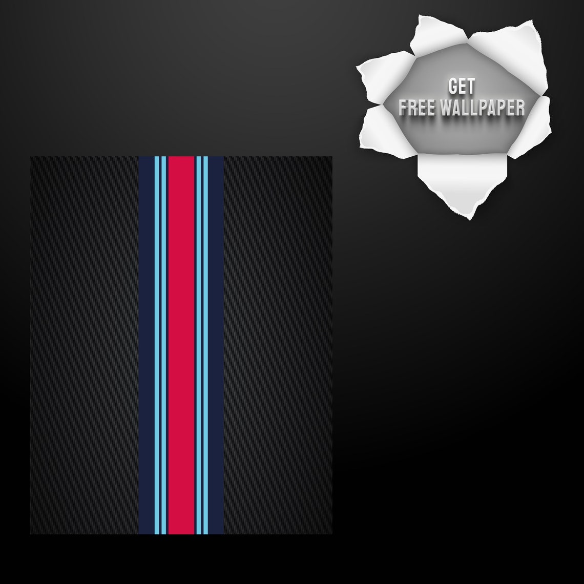 Racing Livery Watch Band / Faux Leather and Silicon Apple Watch Bands