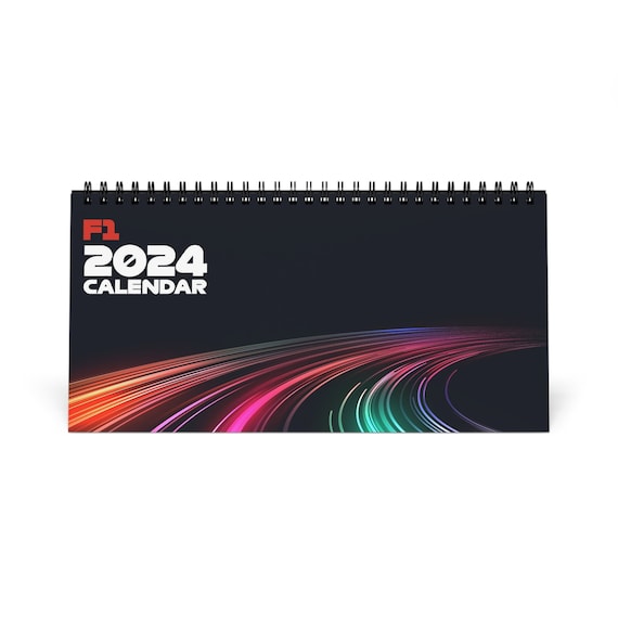 Calendrier F1 2024 / Formule 1 / Programme 2024 / Calendrier de bureau F1  2024 -  France