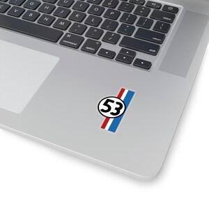 Herbie 53 Kiss-cut Stickers Transparent or White Print - Etsy