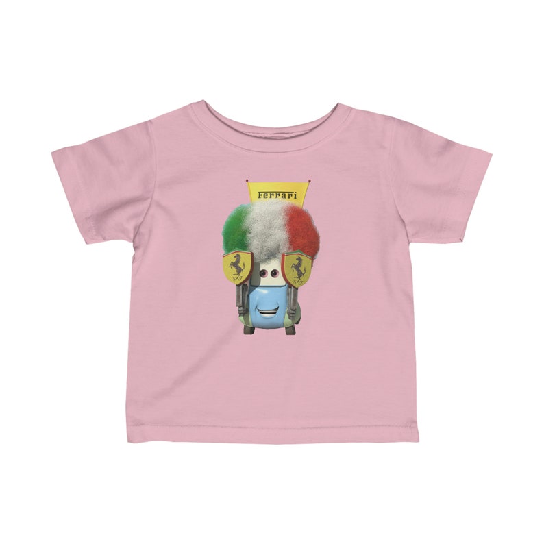 Guido Ferrari Fan Infant Fine Jersey Tee Pink