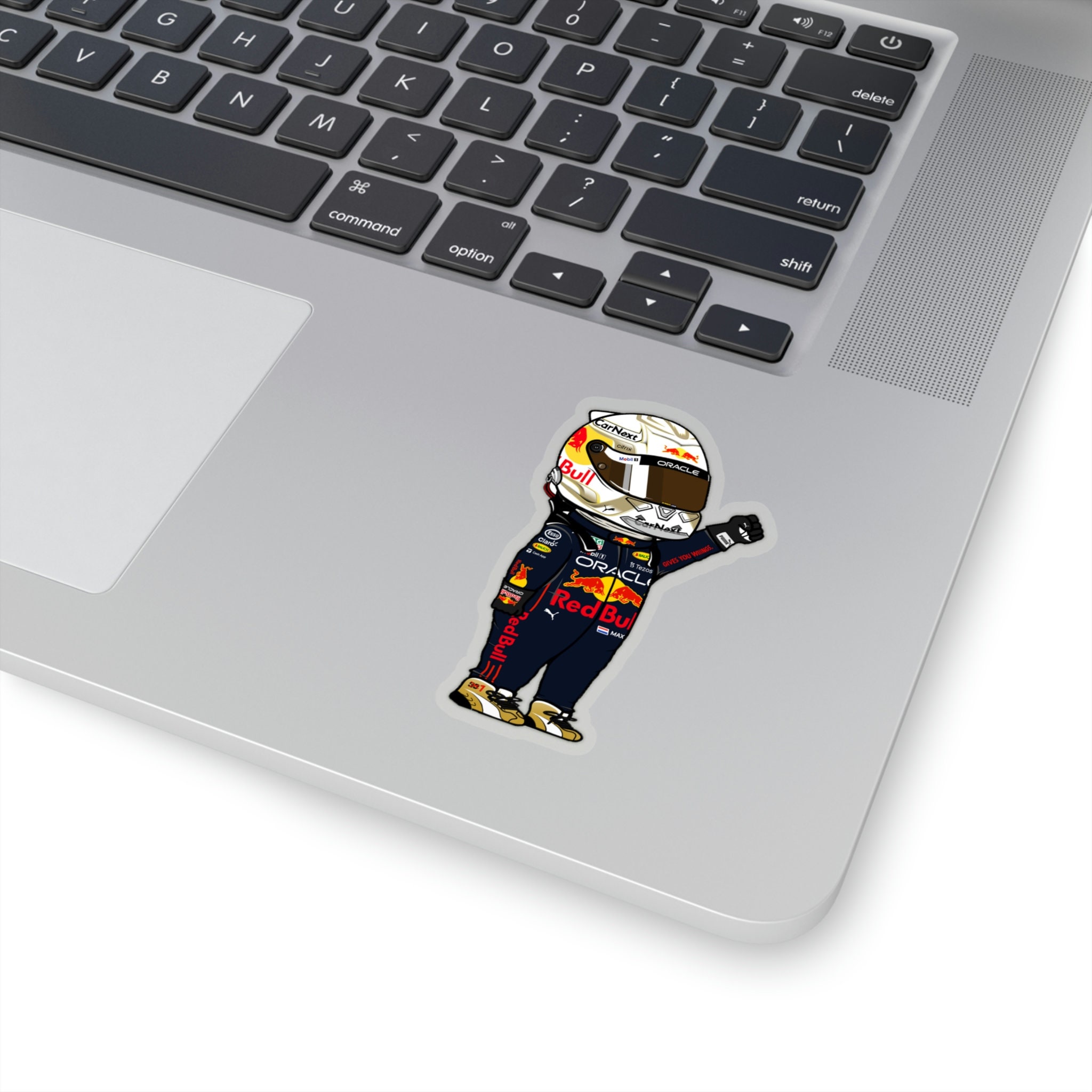 Max Verstappen Funko Pop Stickers Art Print by labeauteenLigne