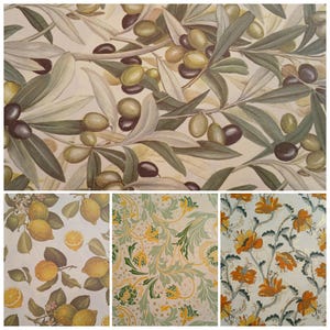 Variety Pack #8 of Italian Florentine Papers, 4 Patterns, 4 - 10 x 7 Sheets of Gorgeous, Vibrant Patterns