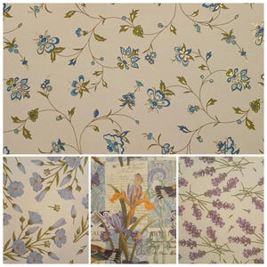 Variety Pack #11 of Italian Florentine Papers, 4 Patterns, 4 - 10 x 7 Sheets of Gorgeous, Vibrant Patterns