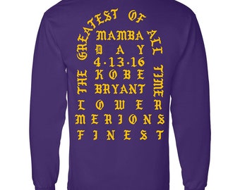 I Feel Like Kobe - Kanye West - Long Sleeve T-shirt - the Life of