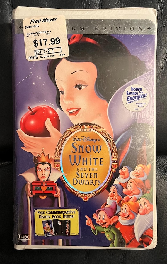 ディズニーの白雪姫と七人の小人 - プラチナエディション (VHS、2001