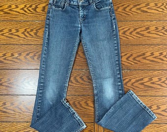 VTG Silver Jeans Women’s 26 X 32 Blue Bootcut Low Rise Denim