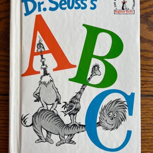 Dr. Seuss's ABC 1963 Book Club Edition 1st Edition HK Kinderbuch