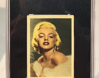 1957 Holländische Kaugummi Karte Nummer #99 Marilyn Monroe SGC 7 NM RAR!!!