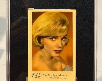 1962 Holländischer Pistolen Star Bilder B #206 Marilyn Monroe SGC 4 Vg-Ex RAR!!