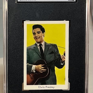 Tarjeta de goma holandesa 1966-68 - Elvis Presley - Conjunto 3 sin numerar, Grupo 3 - SGC 3 Vg