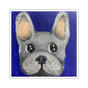 French Bulldog Dog Funny Cute Stickers Aesthetic Stickers, Laptop Stickers pack, DIY Art for Water Bottle, Phone, Computer, Scrapbooking