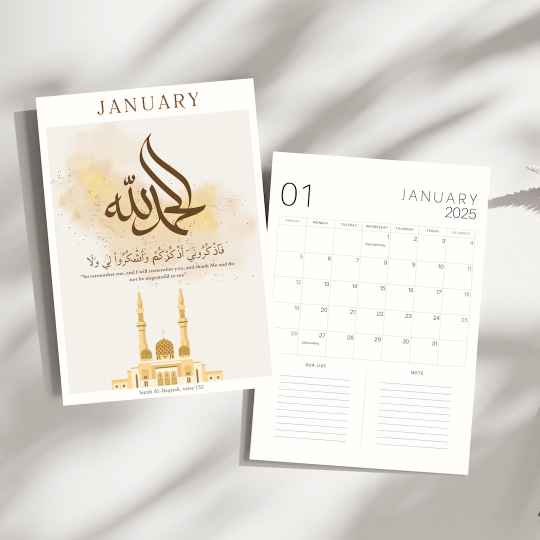 ISLAMIC CALENDAR 2025 PDF FREE DOWNLOAD IN ARABIC AND ENGLISH visual data 3