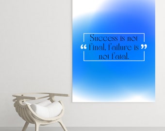 Arte de pared imprimible motivacional, impresiones de arte de pared, impresión de arte de pared para el trabajo, impresión de arte de pared para la motivación, arte de pared de oficina inspirador