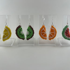 Fruit Slice Earrings