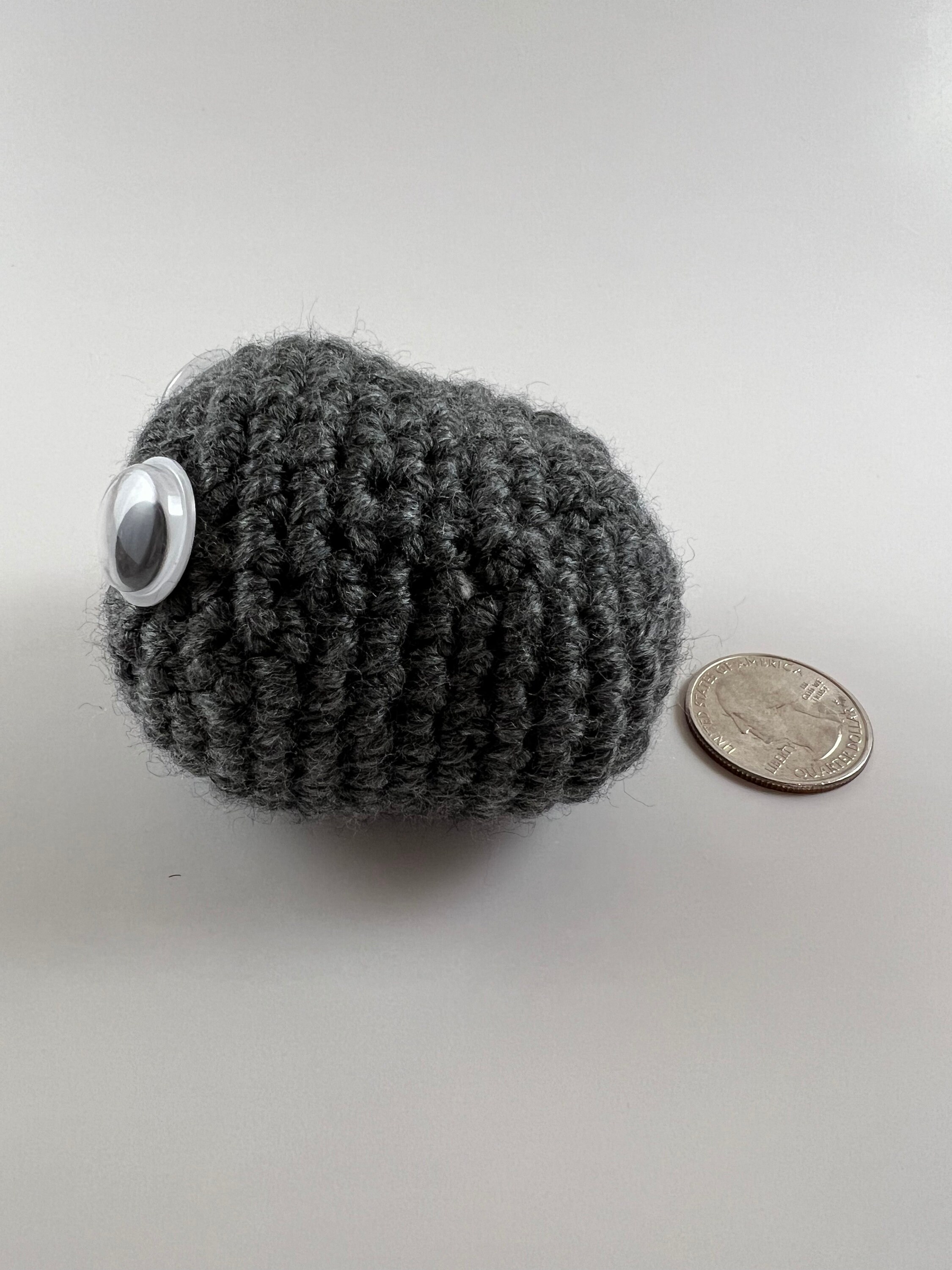 Crochet Googly Eye Rock Finished Product Etsy