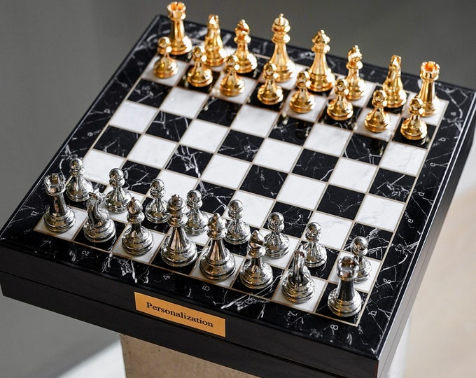 Marble Chess Set - 14
