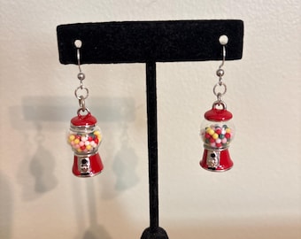 Bubblegum Dispenser Drop Earrings
