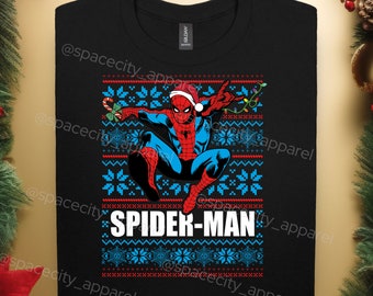 Spider-Man Christmas Shirt, Spider-Man, Holiday Shirt, Christmas Shirt, Spidey, Spidey Xmas, Christmas, Holiday Shirt, Christmas Sweaters