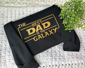Star wars gift, Fathers day gift, Best dad in the Galaxy, Mandalorian inspired, Star wars embroidered, Star wars dad gift, Father’s Day