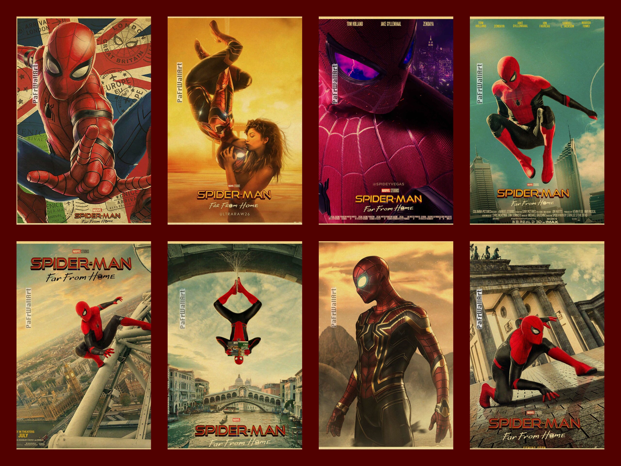 Spiderman Far From Home Poster - Etsy