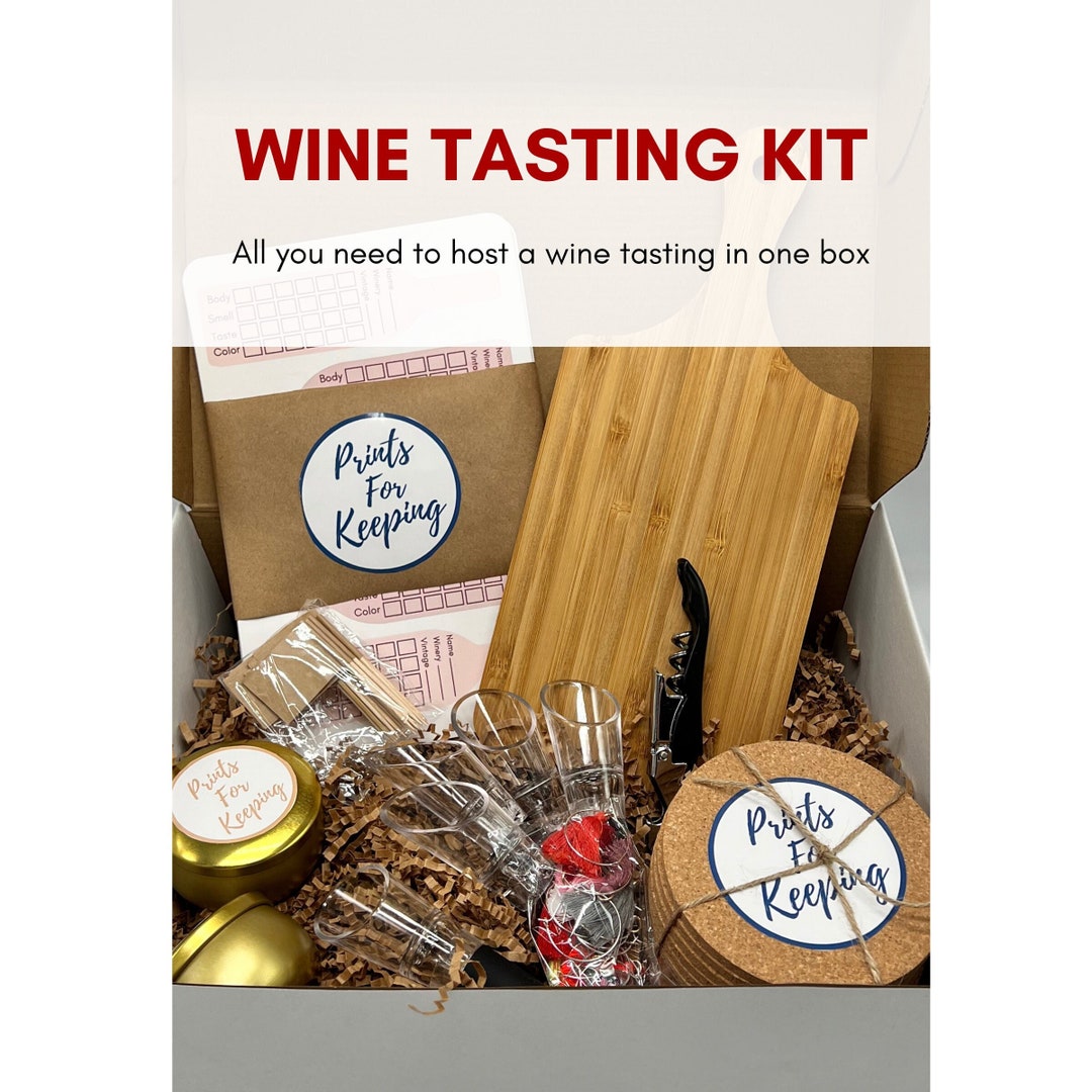 Wine Tasting Kit Box Gift Wine Gifts for Women Wine Gift Box Wine Gift