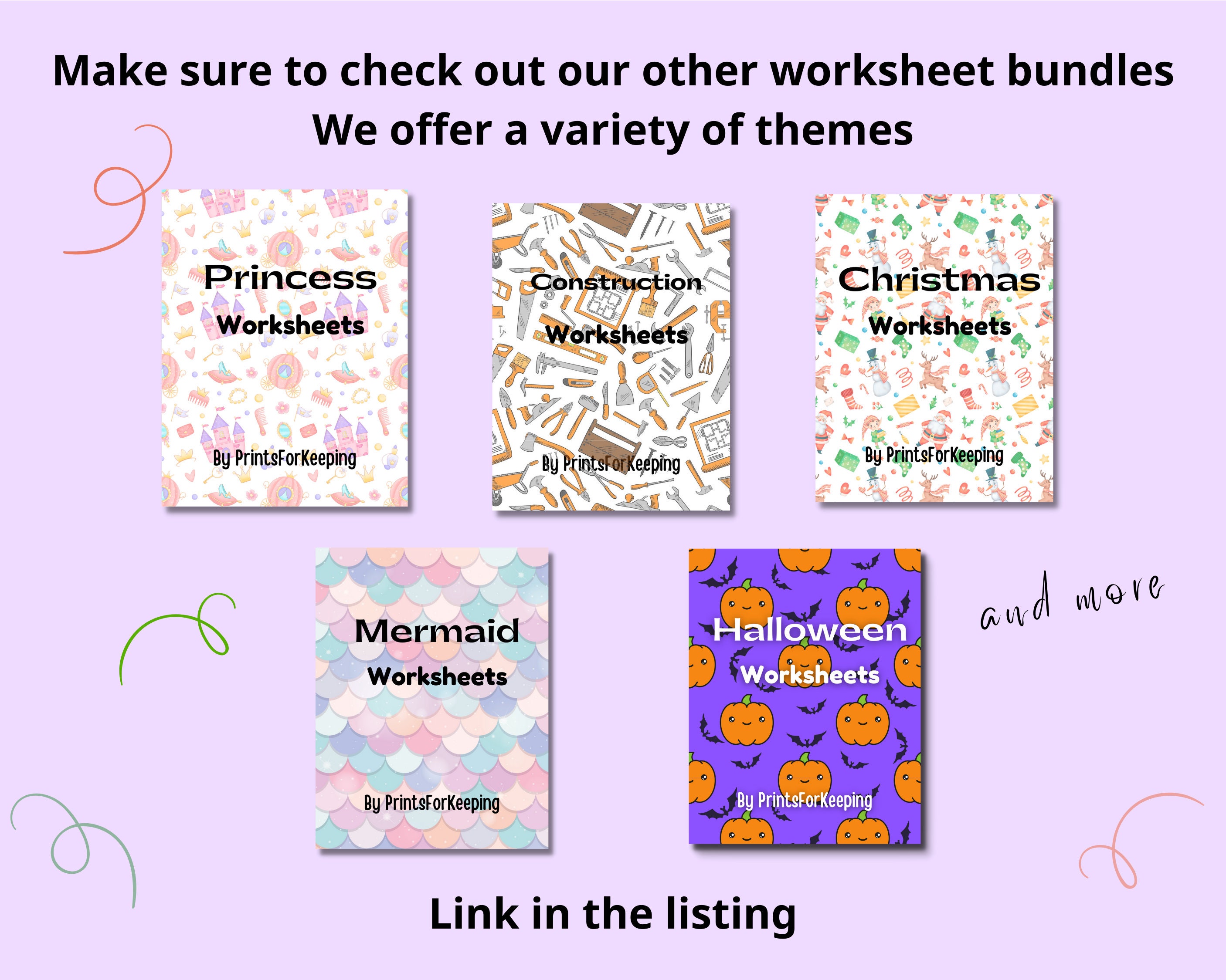 Preschool Halloween Worksheets Printable Bundle Worksheets Preschool ...