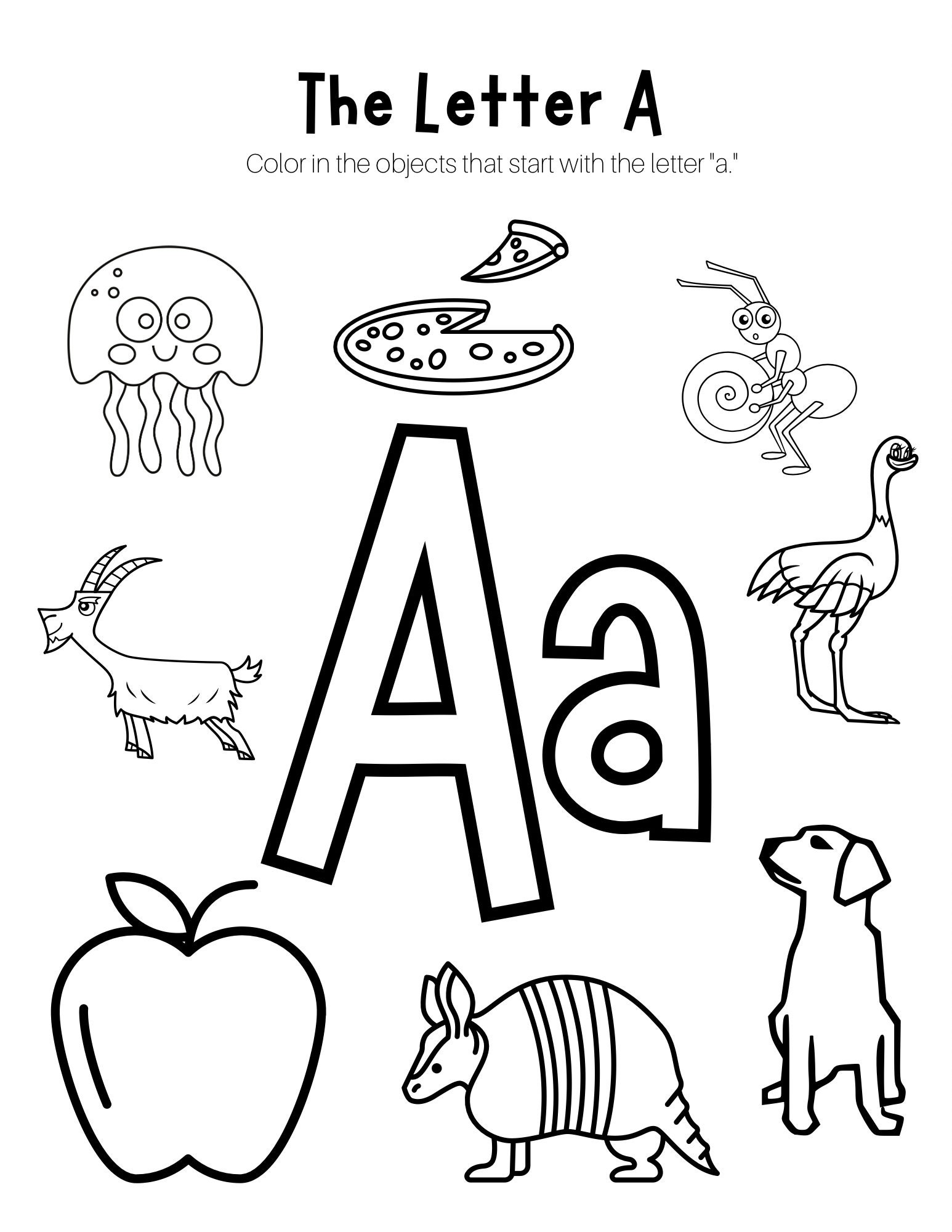 Printable Worksheets for Toddlers First Study Book to Print Activity ...