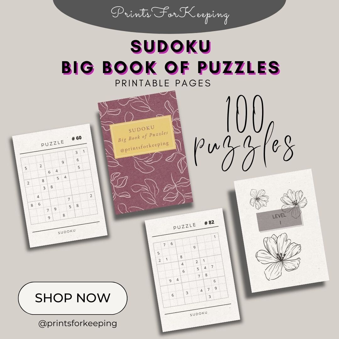 Huge book-of-puzzels