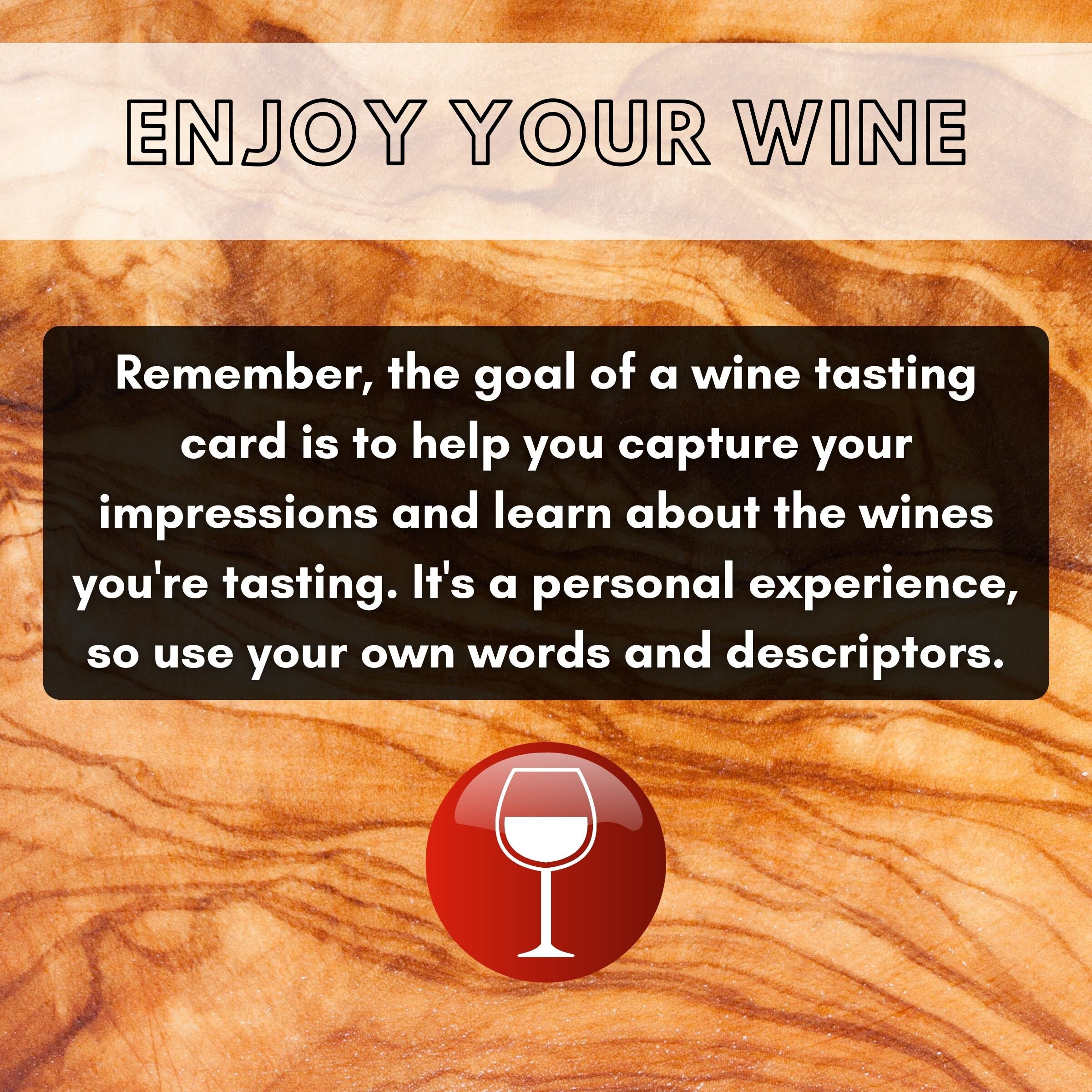 Printable Wine Tasting Cards for Wine Tasting Printable Cards for Party