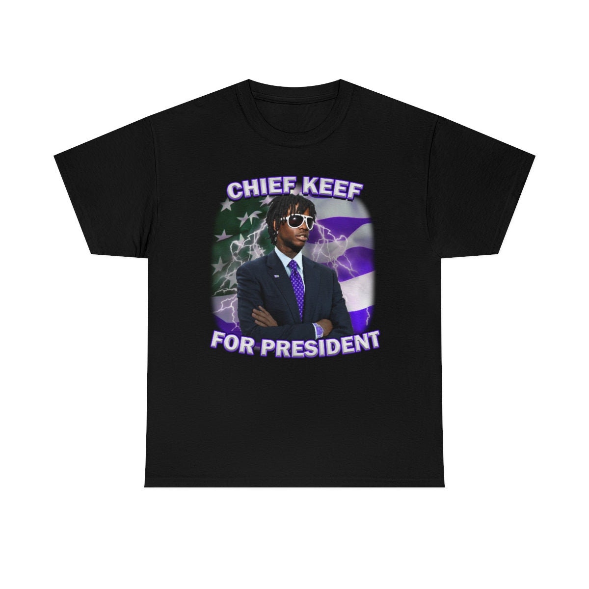 Chief Keef for President Tee,chief Keef 90s Inspired Vintage T Shirt Chief Keef Rapper Vintage