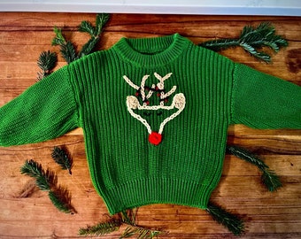 Rudolph Reindeer Sweater