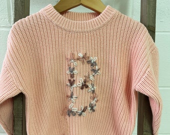 Floral Heart Sweater