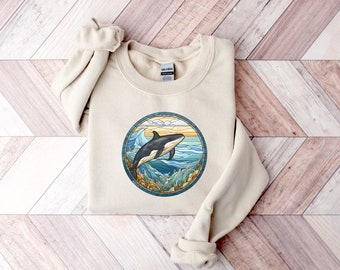 Eco-Friendly Ocean Graphic Tee for Marine Life Lovers