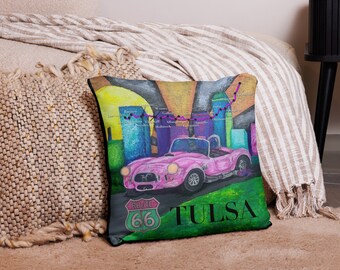 Tulsa Town Pillow