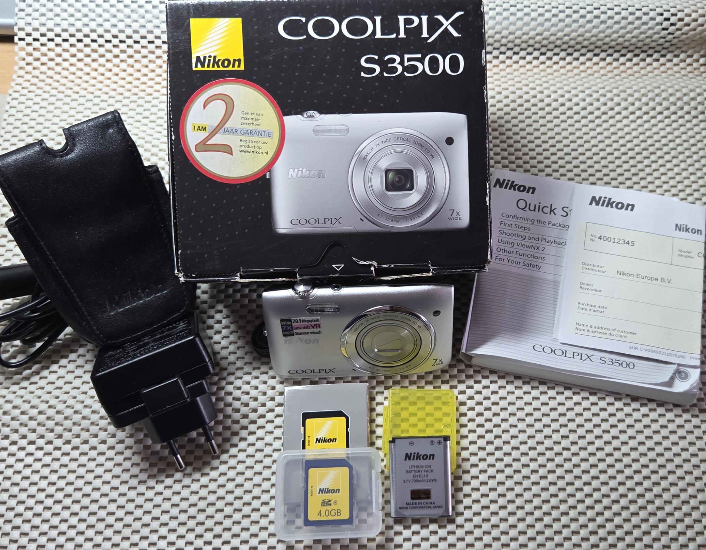 Nikon Coolpix S3500 - Etsy