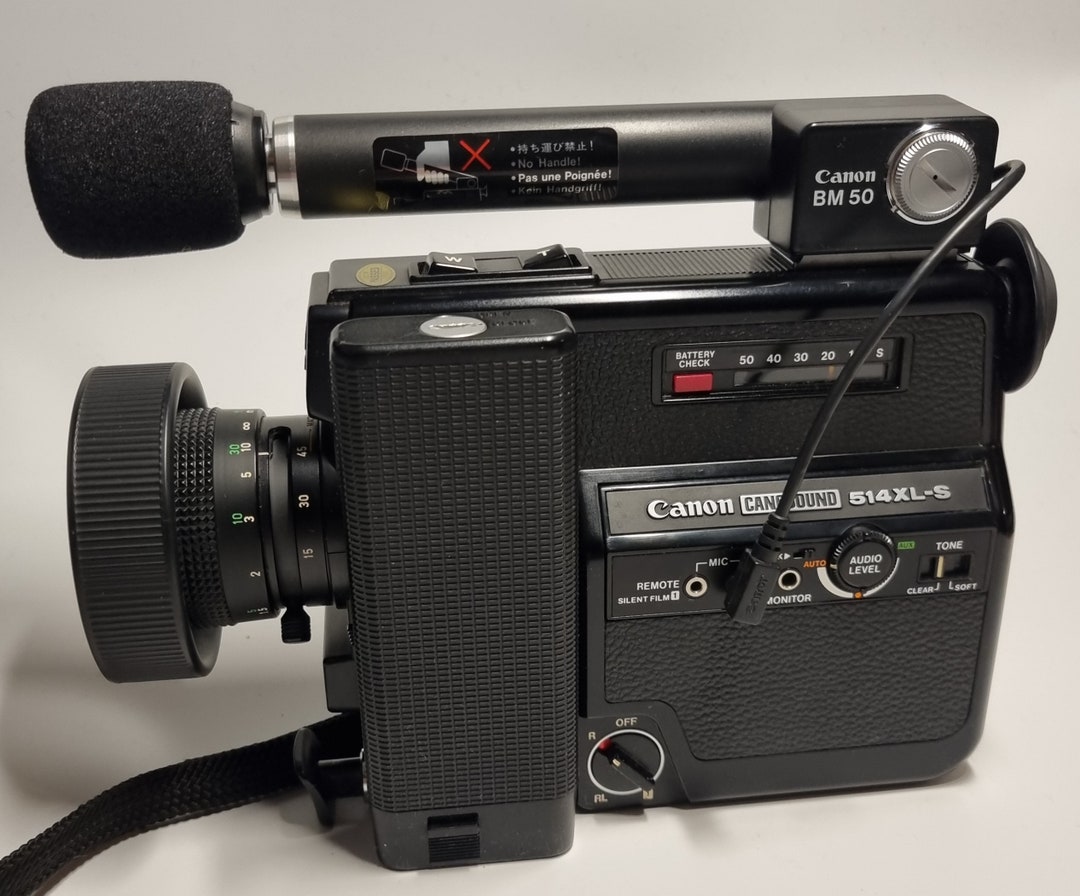 Rare Vintage Canon 514XLS Super 8 Camera Original Canon With Etsy
