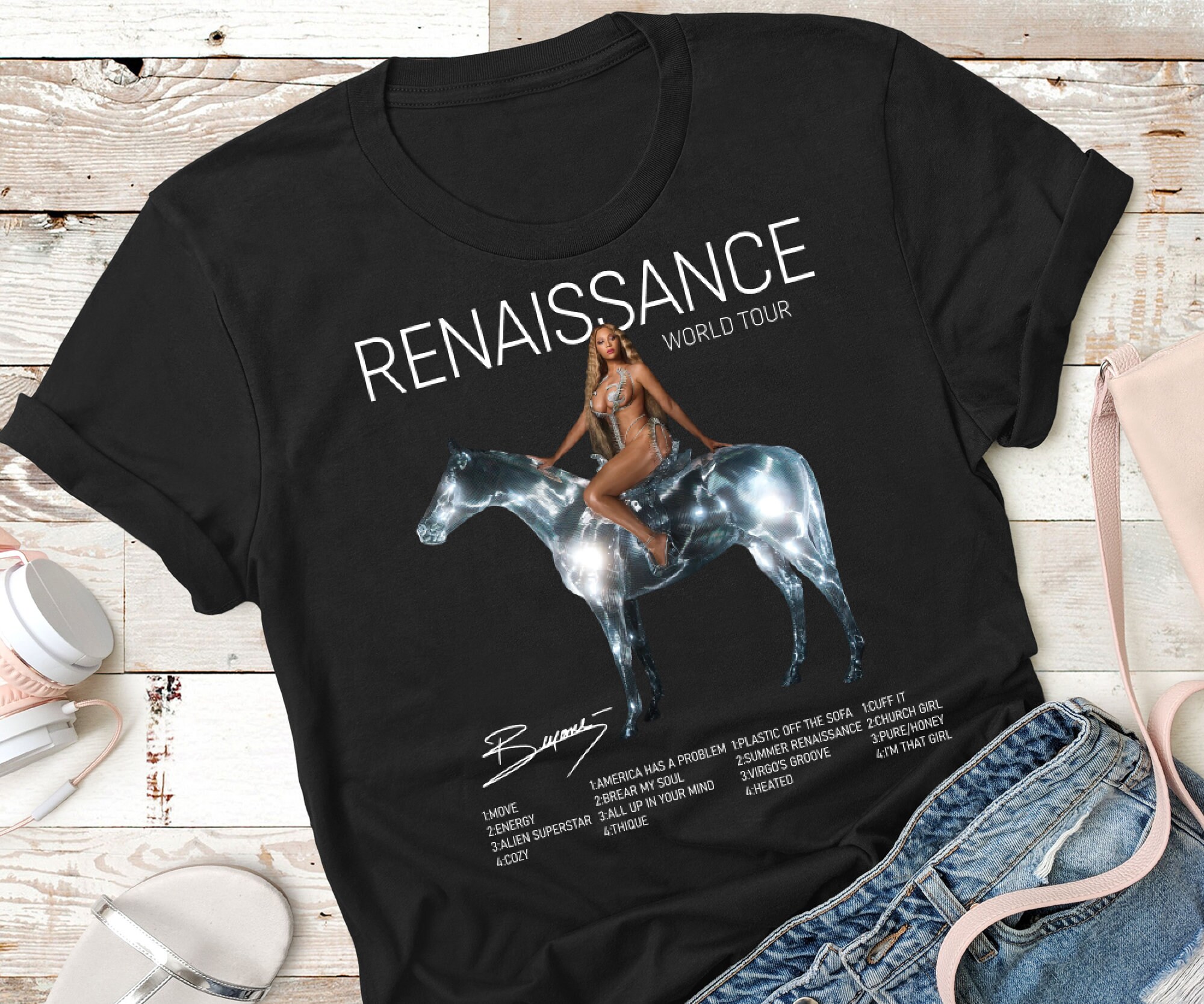Beyonc 2023 Tee, Beyonce Renaissance World Tour Shirt