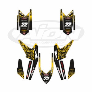 Arctic Cat Graphics Kit for a DVX 400 Quad Bike | Very Thick