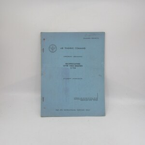 1957 Sheppard AFB Aircraft Mechanic Handbook: Reciprocating Engines