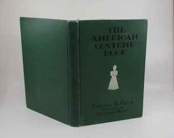 1934 American Costume, Costume Design Vintage Fashion Book, Dress, Wardrobe and Dressmaking History