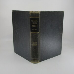 1942 Clinical Heart Disease Textbook: Anatomy, Physiology, Therapeutics