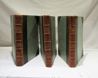 1911 English Furniture of the 18th Century, 3 Volume Set, Furniture and Clock and Case Pieces History Books