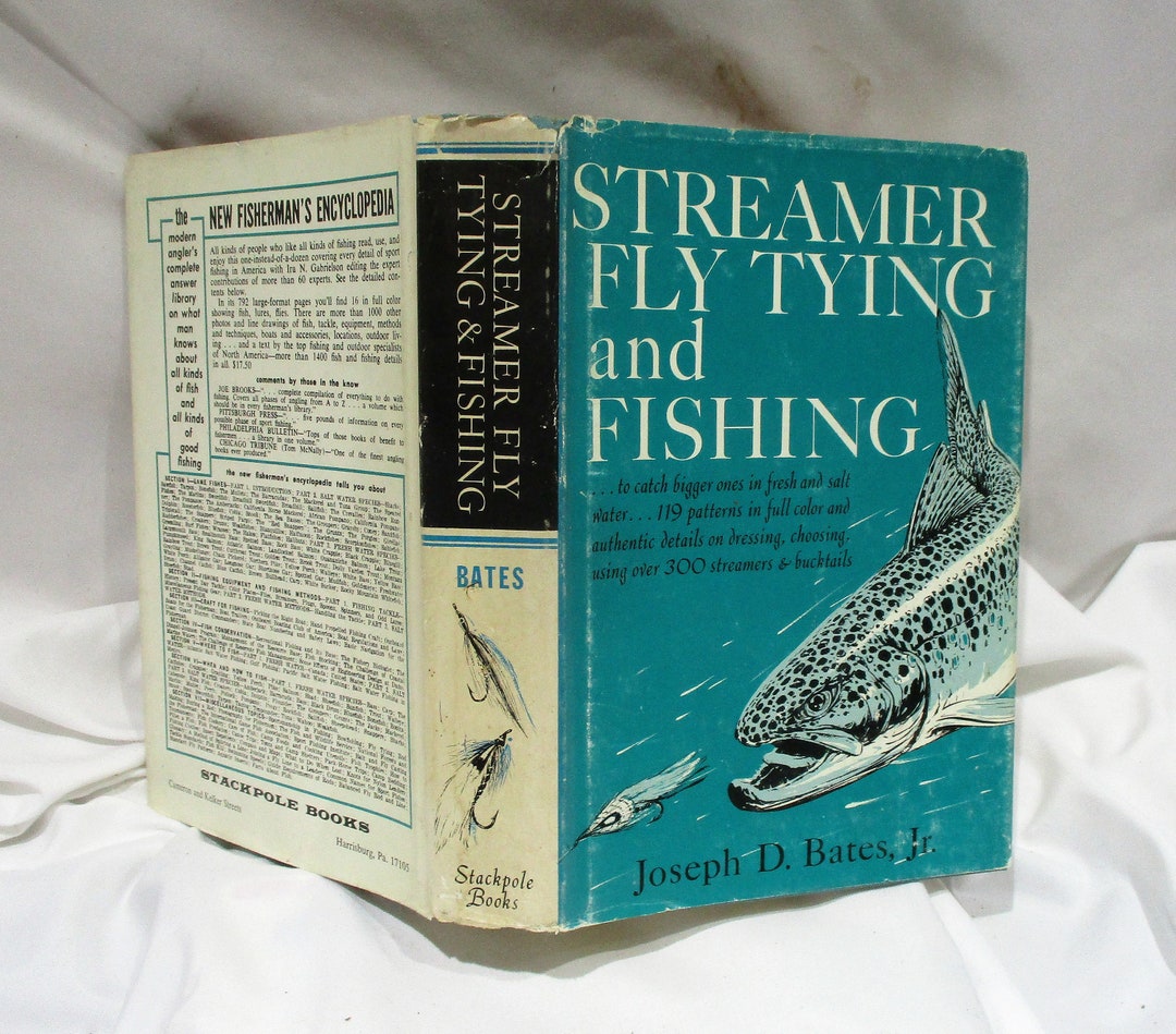 1966 Streamer Fly Tying and Fishing, Fly Fishing Book, Angler, Sport