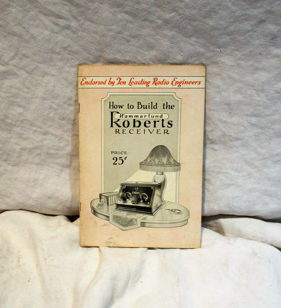 1925 Hammerlund Roberts Radio Receiver Handbook, Building Instructions ...