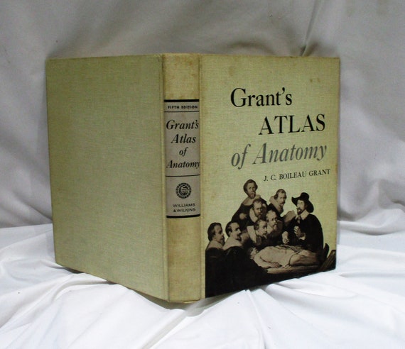 1962 an Atlas of Anatomy, Large Medical Book, Dissection