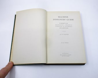 1942 Machine Designers' Guide: Rare Industrial Engineering Handbook