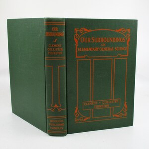 1934 Elementary Science Textbook: Our Surroundings, Natural & Applied