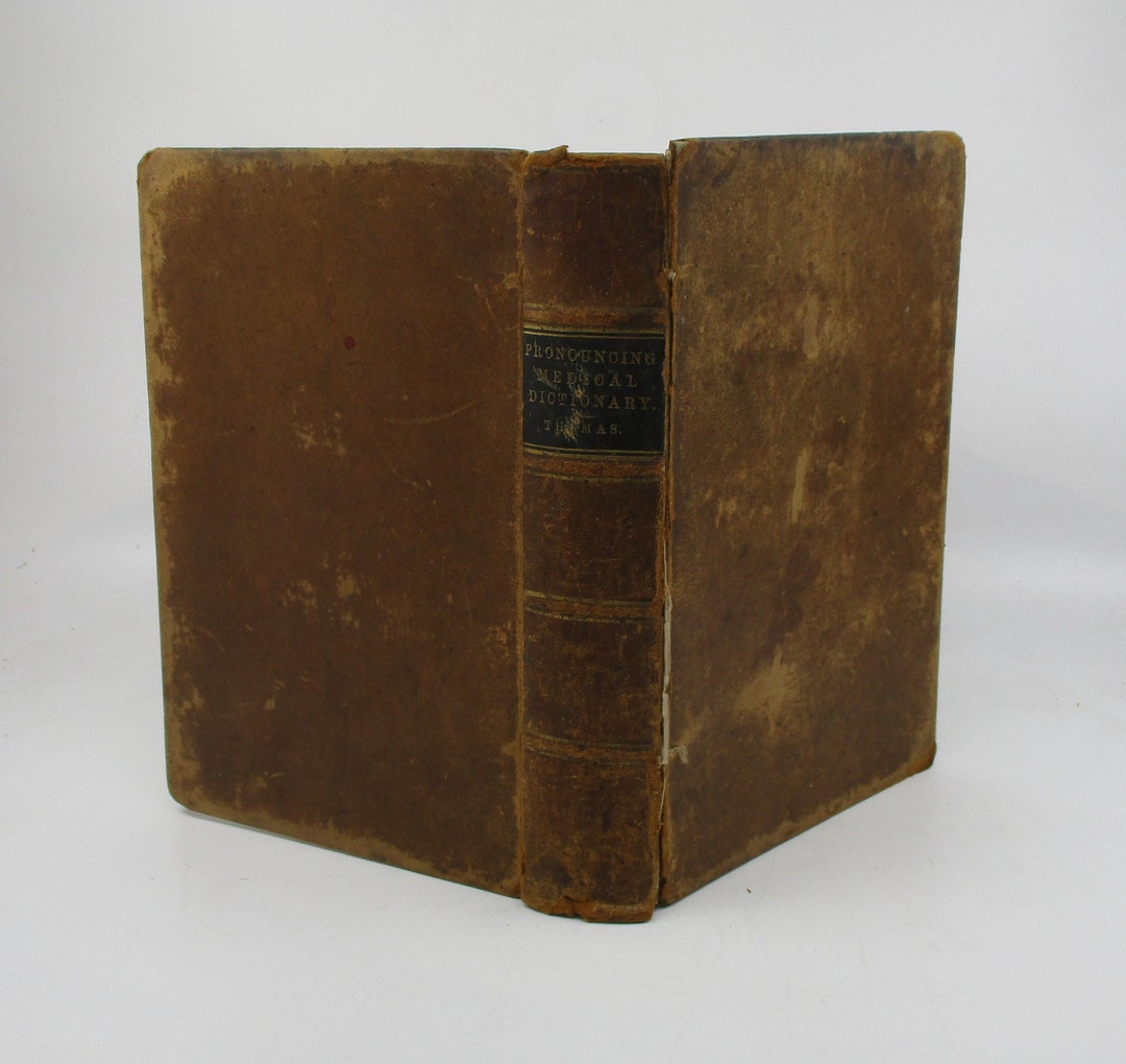 1867 Comprehensive Medical Dictionary and Materia Medica ...