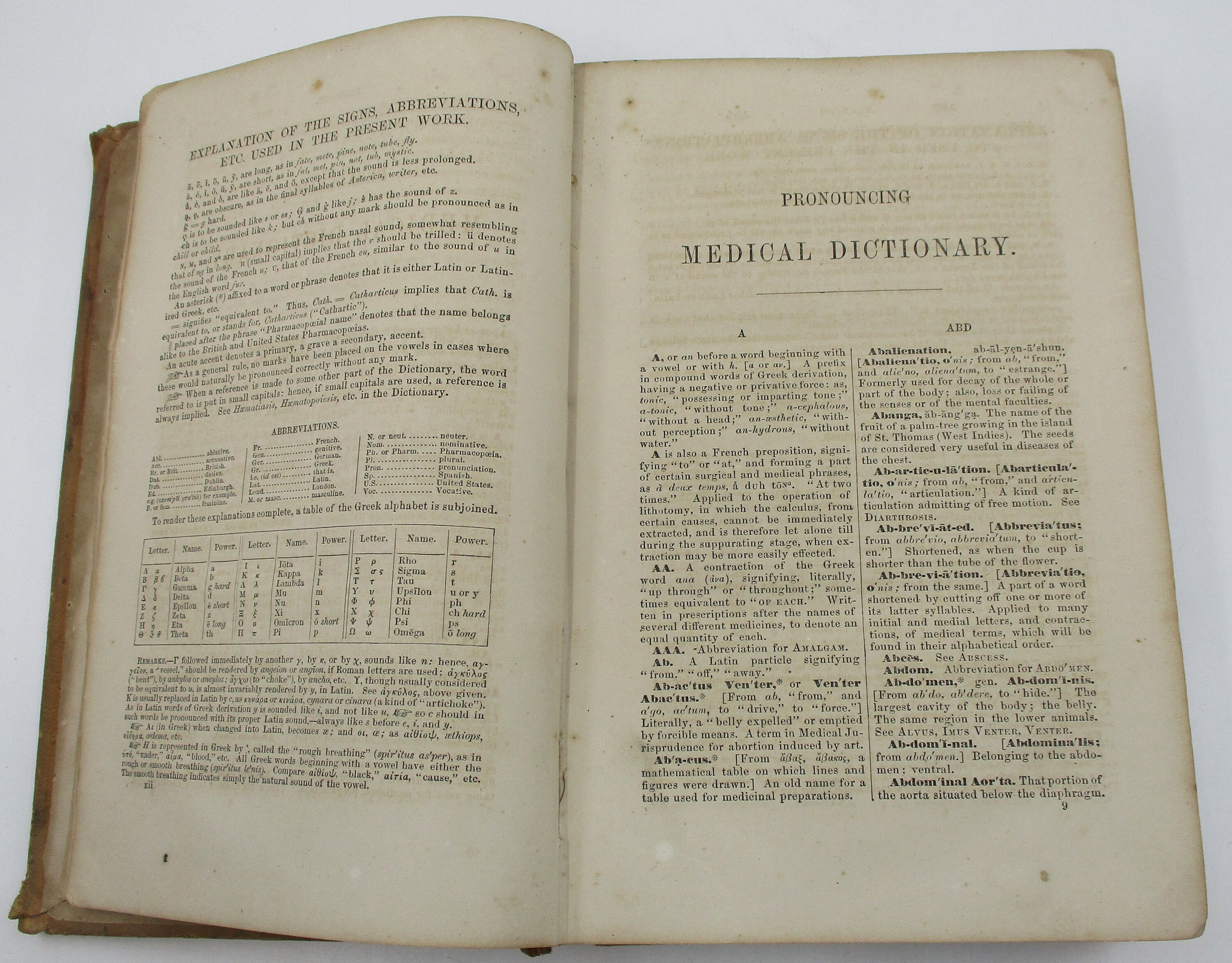 1867 Comprehensive Medical Dictionary and Materia Medica ...