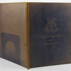1947 Elizabeth and Philip, Heiress and Consort, Early Book Celebrating the Marriage of Queen Elizabeth, Royalty and Romance